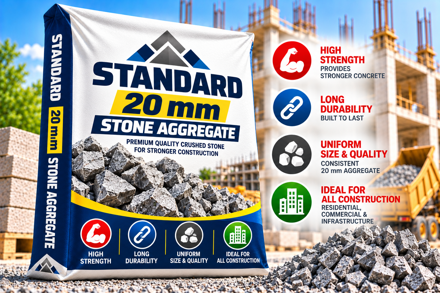 Standard 20 mm Stone Aggregate