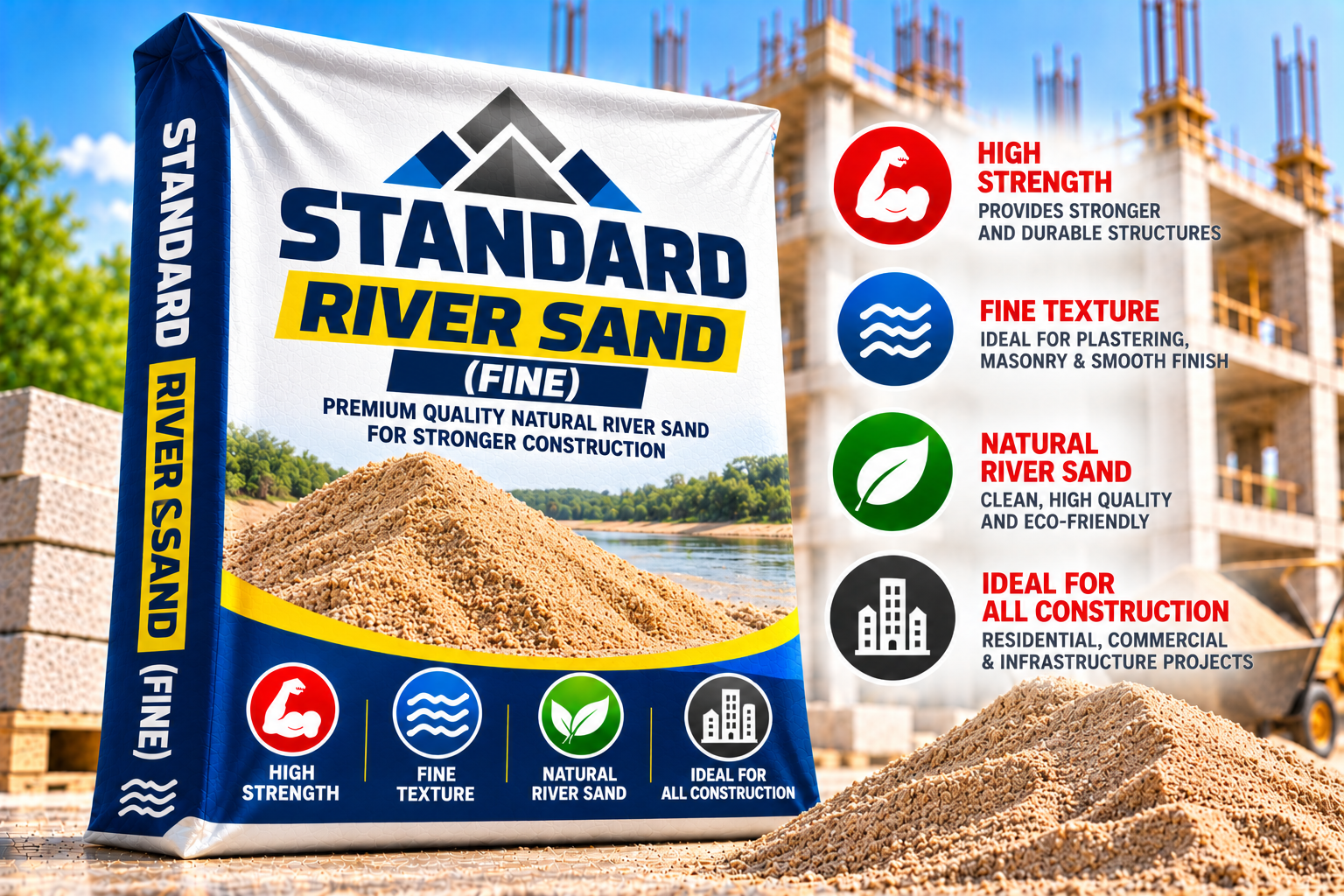 Standard River Sand (fine)
