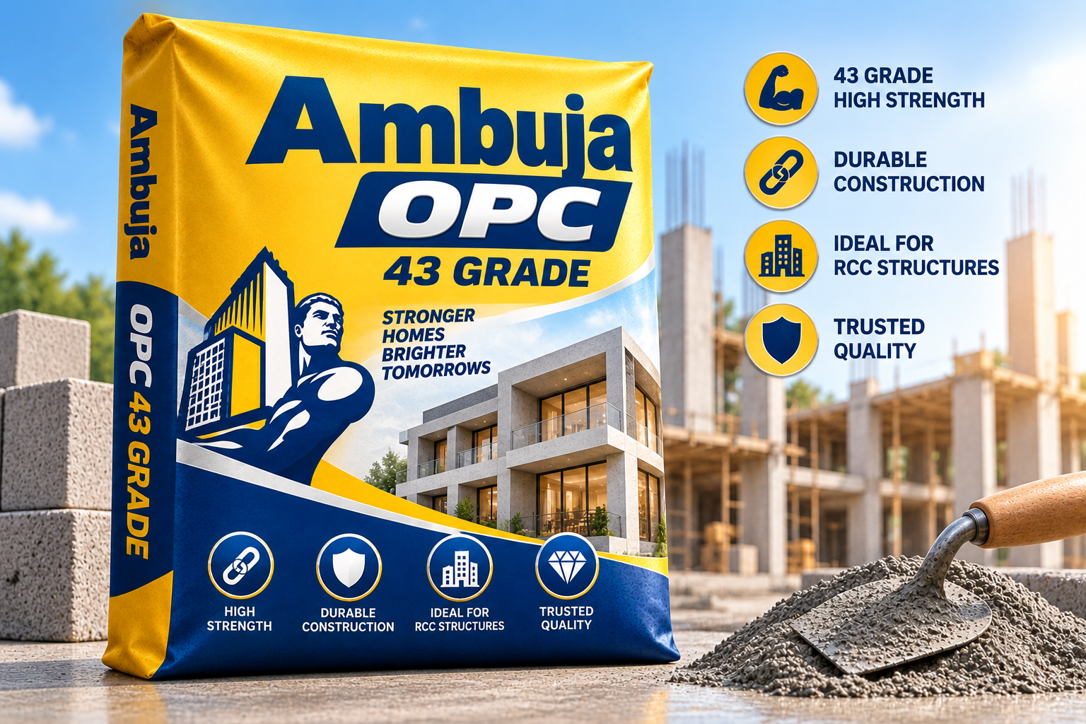 Ambuja OPC 43 Grade